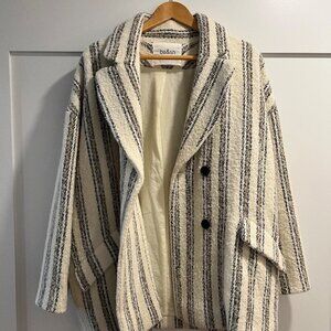 ba&sh Fillie Coat in Ecru, Size 2